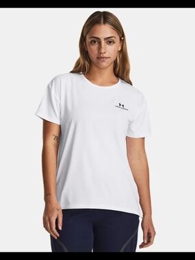 Under Armour Women’s Vanish Energy 2.0 White Crewneck Performance Tee Size XS